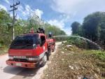 ลงพื้นที่ดับเพลิง หมู่ที่ 6 ต.ท้ายเหมือง
