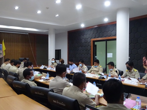ประชุมสภาองค์การบริหารส่วนตำบลท้ายเหมือง สมัยสามัญ สมัยที่ 4 ประจำปี 2563