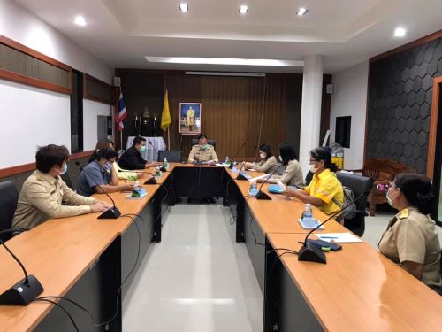 ประชุมคณะกรรมการช่วยเหลือประชาชนขององค์การบริหารส่วนตำบลท้ายเหมือง