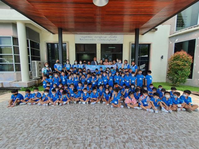 ตอนรับคณะครู และนักเรียนจากโรงเรียนเทศบาลโคกกลอย
