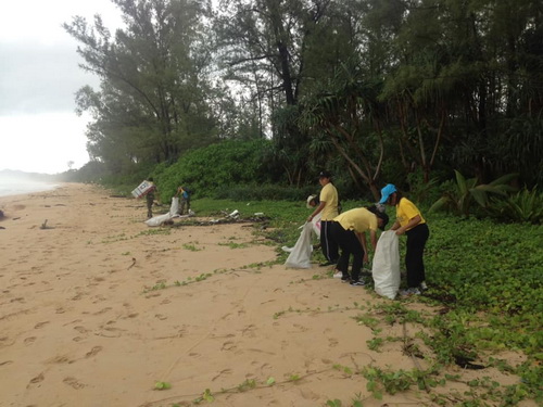 กิจกรรมร่วมพิทักษ์ - รักษ์หาด